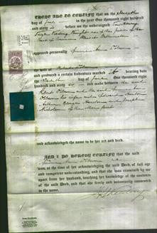 Deed by Married Women - Emma Ann Dobson-Original Ancestry