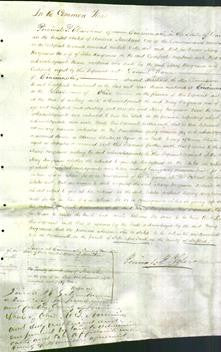 Court of Common Pleas - Mary Hargreaves-Original Ancestry