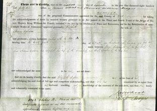 Deed by Married Women - Elizabeth Ingleson-Original Ancestry
