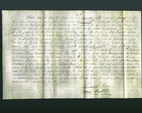 Deed by Married Women - Ann Newman-Original Ancestry