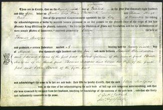 Deed by Married Women - Ellen Malpas-Original Ancestry