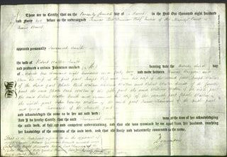 Deed by Married Women - Susannah Smith-Original Ancestry