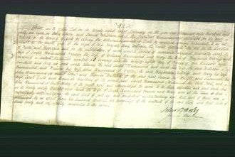 Deed by Married Women - Sarah Hammond, Frances Hammond and Mary Billcliff-Original Ancestry