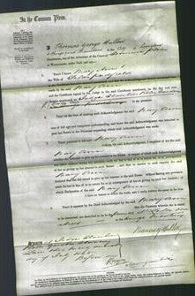 Court of Common Pleas - Mary Ann Padfield-Original Ancestry