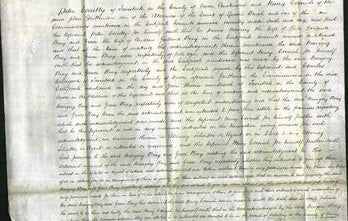 Court of Common Pleas - Margery Bray and Grace Bray-Original Ancestry
