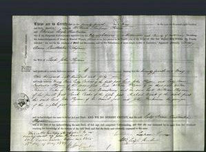 Deed by Married Women - Anne Constantine Thynne-Original Ancestry