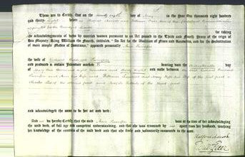 Deed by Married Women - Ann Swinfen-Original Ancestry