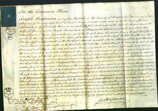 Court of Common Pleas - Anne Sunderland-Original Ancestry