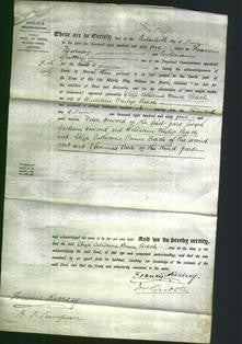 Deed by Married Women - Eliza Catherine Prince Beech-Original Ancestry