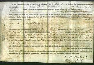 Deed by Married Women - Mary Stacey-Original Ancestry