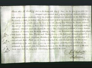 Deed by Married Women - Rachel Pighills-Original Ancestry