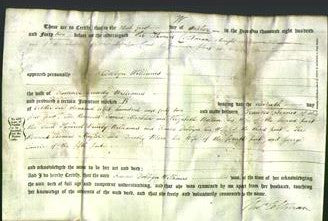 Deed by Married Women - Dobbyn Williams-Original Ancestry