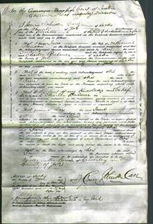 Court of Common Pleas - Jane Atkinson-Original Ancestry