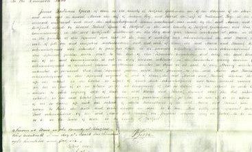 Court of Common Pleas - Maria Page and Harriet Page-Original Ancestry