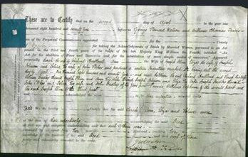Deed by Married Women - Sarah Hartland, Ann Shin, Eliza Johnson and Selina Stokes-Original Ancestry