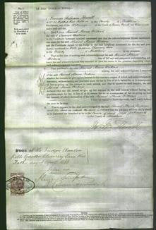 Court of Common Pleas - Harriet Maria Wickens-Original Ancestry