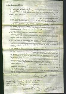 Court of Common Pleas - Emma Bartley-Original Ancestry