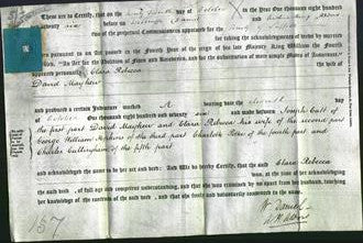Deed by Married Women - Clara Rebecca Mayhew-Original Ancestry