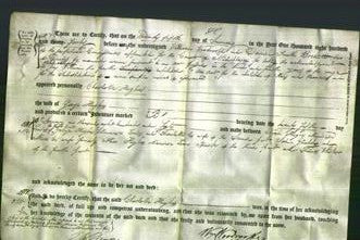 Deed by Married Women - Charlotte Hughes Lewis-Original Ancestry
