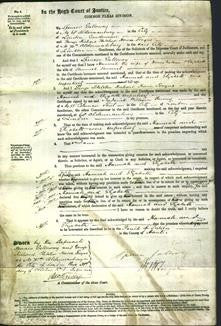 Court of Common Pleas - Hannah Nathan and Elizabeth Samuel-Original Ancestry