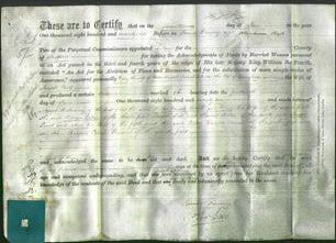 Deed by Married Women - Mary Ordish, Rebecca Orton and Ann Pearl-Original Ancestry