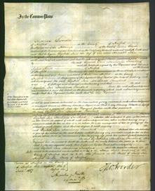 Court of Common Pleas - Elizabeth Jane Townshend-Original Ancestry