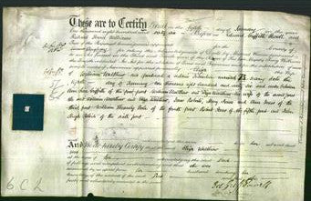 Deed by Married Women - Eliza Walthew-Original Ancestry