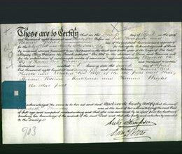 Deed by Married Women - Elizabeth Hewson-Original Ancestry