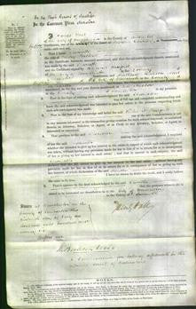 Court of Common Pleas - Charlotte Percival-Original Ancestry