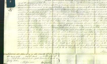 Court of Common Pleas - Elizabeth Scotten-Original Ancestry