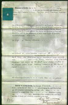 Deed by Married Women - Charlotte Percival-Original Ancestry