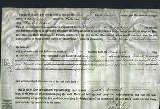 Deed by Married Women - Elizabeth Normansell-Original Ancestry