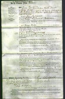 Court of Common Pleas - Isabella Jane Tattershall-Original Ancestry