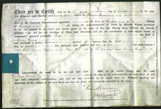 Deed by Married Women - Eliza Davies-Original Ancestry