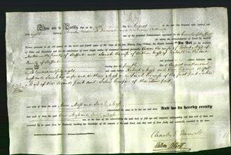 Deed by Married Women - Ann Moss and Sarah Moss-Original Ancestry