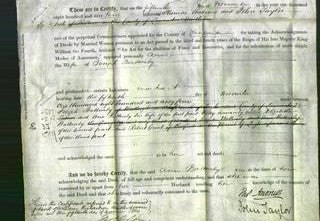 Deed by Married Women - Ann Battersby-Original Ancestry