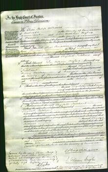 Court of Common Pleas - Elizabeth Pritchard-Original Ancestry