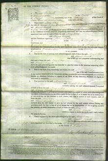 Court of Common Pleas - Mary Tottey and Harriet Barnett-Original Ancestry