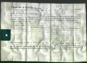 Deed by Married Women - Sophia Street-Original Ancestry