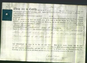 Deed by Married Women - Esther Horncastle-Original Ancestry