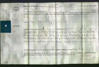 Deed by Married Women - Emily Buck-Original Ancestry