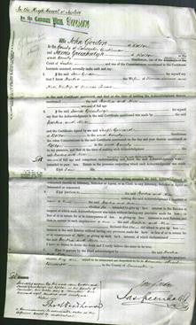 Court of Common Pleas - Martha Simms and Alice Lomax-Original Ancestry