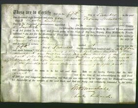 Deed by Married Women - Sarah Howarth-Original Ancestry