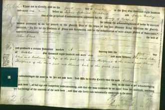 Deed by Married Women - Catherine Elms-Original Ancestry
