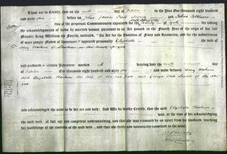 Deed by Married Women - Elizabeth Clarkson-Original Ancestry