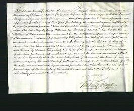 Deed by Married Women - Elizabeth Gibbs-Original Ancestry