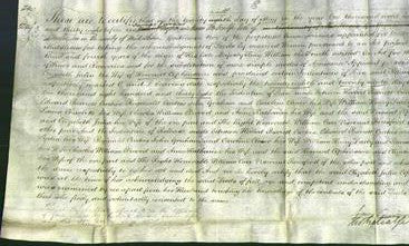 Deed by Married Women - Elizabeth Julia Elphinstone-Original Ancestry