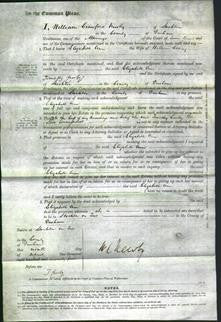 Court of Common Pleas - Elizabeth Ann Corney-Original Ancestry