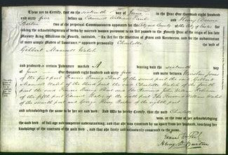 Deed by Married Women - Charlotte Walsh-Original Ancestry