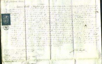 Court of Common Pleas - Lucy Elizabeth New Frankcombe-Original Ancestry